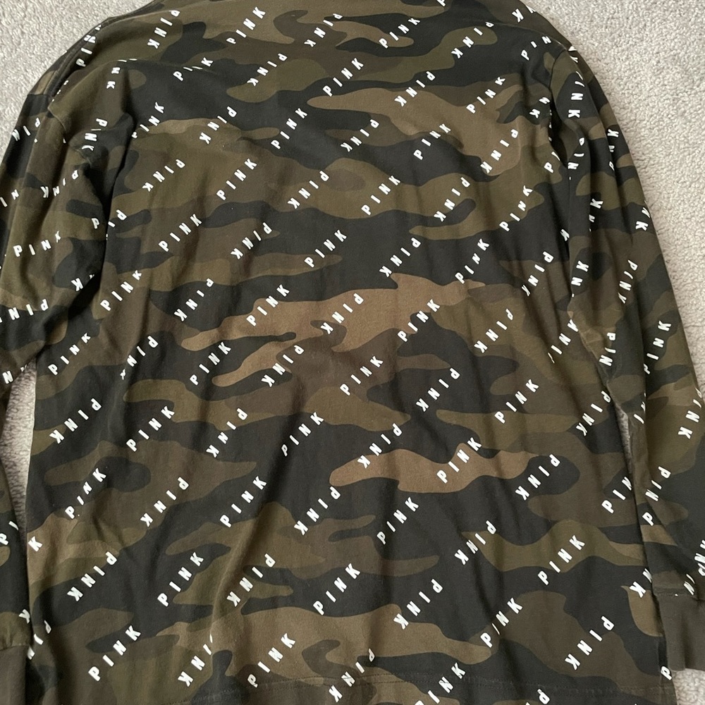 Pink camo oversized longsleeve XS - Picture 2 of 2
